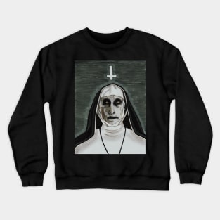 Creepy Nun Crewneck Sweatshirt